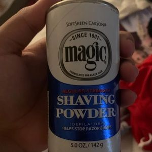 Magic shaving powder